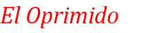 El Oprimido